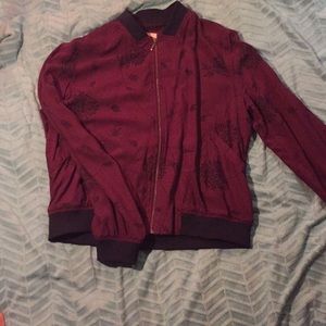 Red/Purple SONOMA blazer jacket